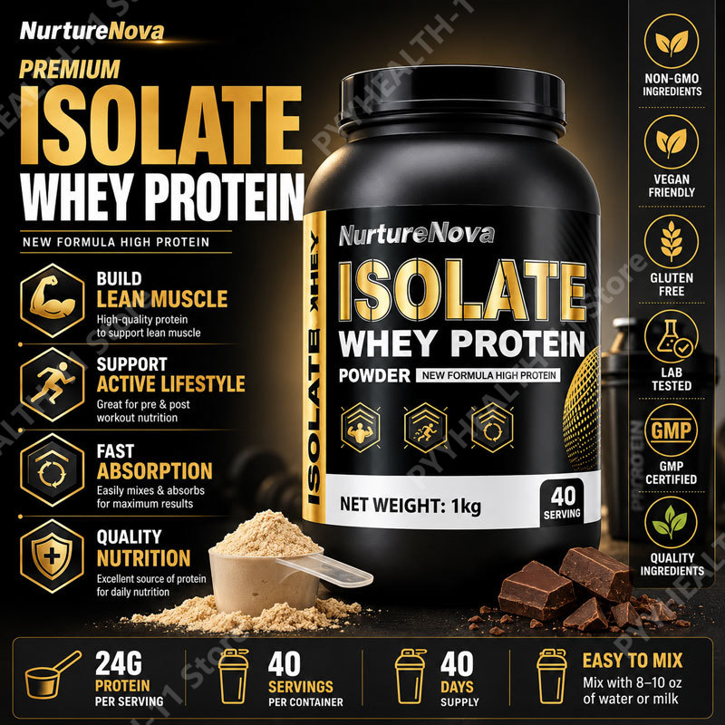 Fitness Nutrition Whey Protein - Изолят сывороточного протеина, низкокалорийная добавка для