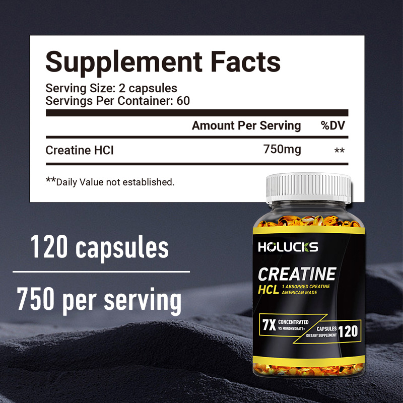 Капсулы 7X High Potency Creati – обзор и цена Creatine Hcl Capsule