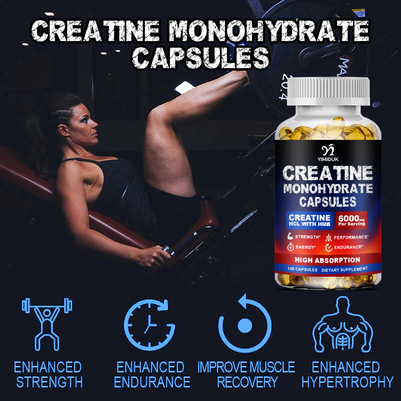 Капсулы с двойным содержанием  – обзор и цена Creatine Hcl Capsule