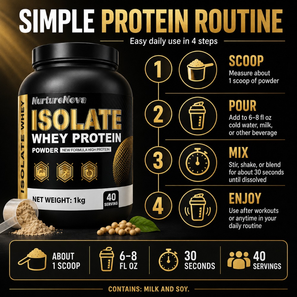Протеиновый порошок NurtureNov – обзор и цена Fitness Nutrition Whey Protein