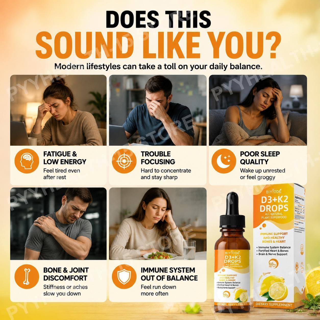 Жидкие капли BIYODE с витамина – обзор и цена Vitamin D3 K2 Drop