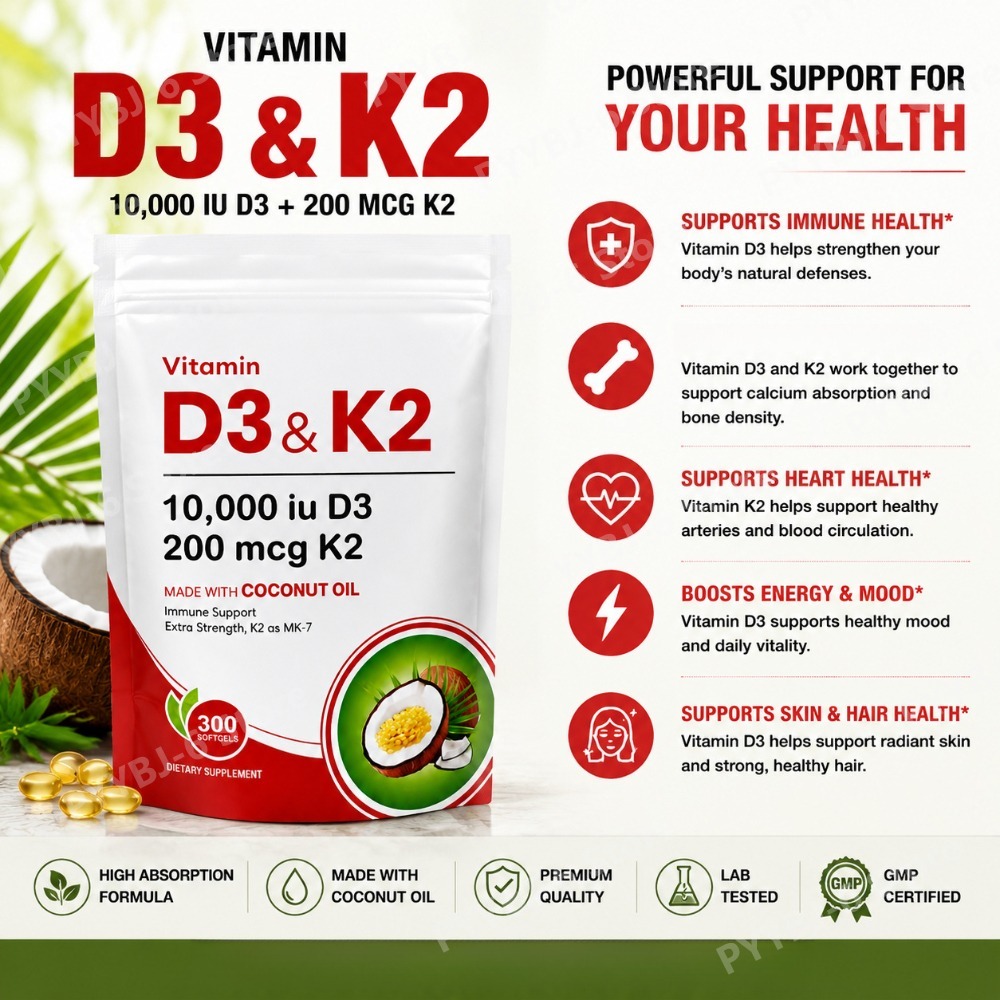 Витамин D3 K2, 10 000 МЕ D3, 2 – обзор и цена Vitamin D3 K2 Drop