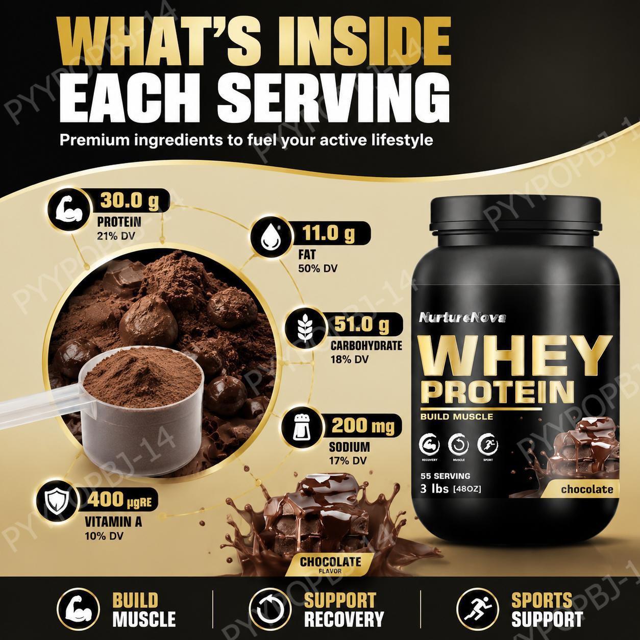 Протеиновый порошок NurtureNov – обзор и цена Fitness Nutrition Whey Protein
