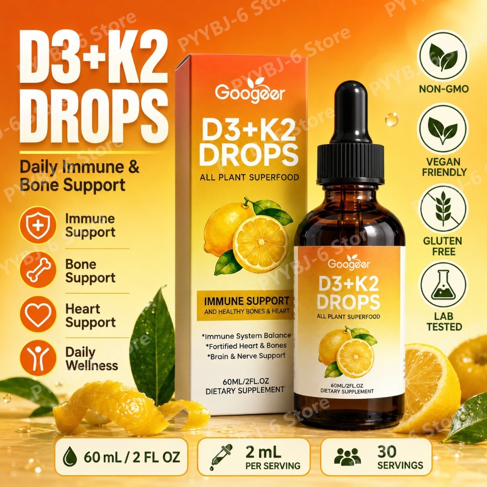 Жидкая добавка с витаминами D3 – обзор и цена Vitamin D3 K2 Drop