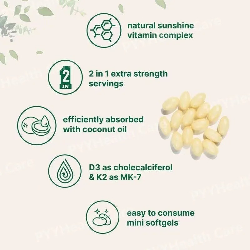 Витамин D3 10000 МЕ + K2 MK-7  – обзор и цена Vitamin D3 K2 Drop